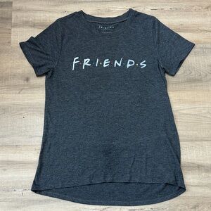 Faded Gray Friends tv show Graphic T-Shirt size large